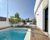 Resale - Semi detached villa - Santiago de la Ribera - Santiago de La Ribera - Town